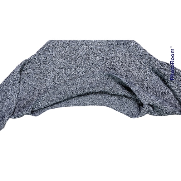 TOPSHOP Women Crop Batwing Sleeve Cable Sweater - Picture 3 of 9